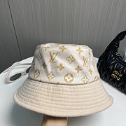 Louis Vuitton Monogram Beige Bucket Hat - 2