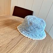 Louis Vuitton Denim Black Bucket Hat 02 - 1