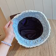 Louis Vuitton Denim Black Bucket Hat 02 - 5