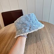 Louis Vuitton Denim Black Bucket Hat 02 - 4