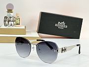 Hermes Square Frameless Sunglasses - 5