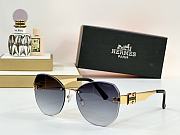 Hermes Square Frameless Sunglasses - 4