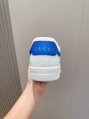 Gucci White Web Sneakers - 4