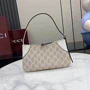 Gucci GG Emblem super mini shoulder bag coated fabric 19ccm - 4