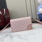 Gucci GG Emblem super mini shoulder bag - 20x 12.5x 5cm - 2