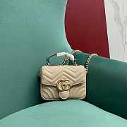 Gucci GG Marmont mini top handle bag - 17x13x6cm - 1