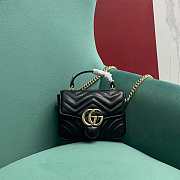 Gucci GG Marmont mini top handle bag - 17x13x6cm - 2