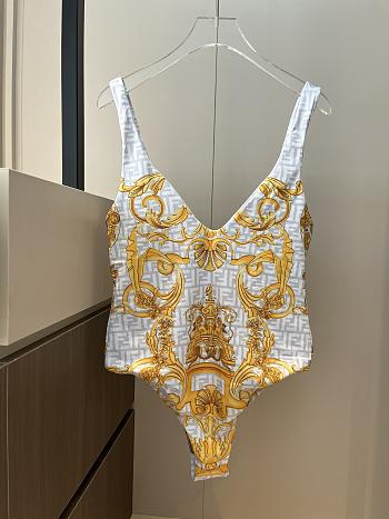 Fendi Yellow One Piece