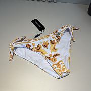 Dolce & Gabbana Majolica-print padded triangle bikini in Print - 2