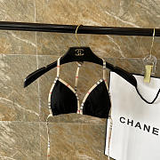 Burberry Women's Check Trim Triangle Bikini - 2