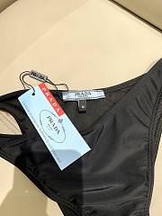 Prada Black V Neck Bikini  - 2