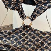 CCELINE SWIMSUIT IN MONOGRAM JERSEY - 3