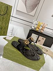 Gucci Interlocling Thong Sandals - 6