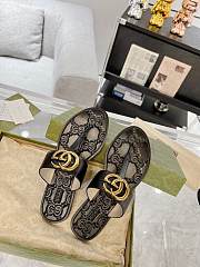 Gucci Interlocling Thong Sandals - 3