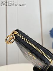 Louis Vuitton Zippy Wallet In Black - 19.5 x 2.5cm - 3