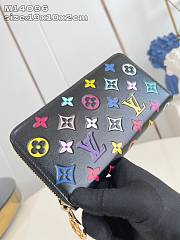 Louis Vuitton Zippy Wallet In Black - 19.5 x 2.5cm - 4