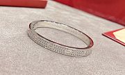 Cartier LOVE bracelet, classic model, paved  - 3