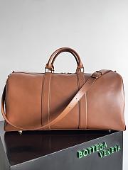 Bottega Veneta Cabin Leather Duffle Bag - 55*29*24cm - 1
