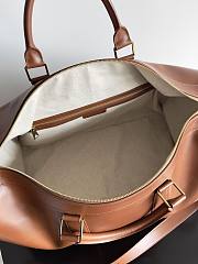 Bottega Veneta Cabin Leather Duffle Bag - 55*29*24cm - 5