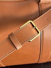 Bottega Veneta Cabin Leather Duffle Bag - 55*29*24cm - 4