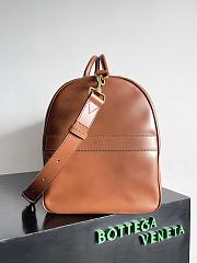 Bottega Veneta Cabin Leather Duffle Bag - 55*29*24cm - 3