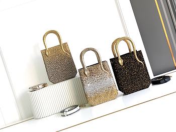 Bvlgari Serpentine Mini Tote Galuchat Leather - 13 X 17.5 X 5.5cm