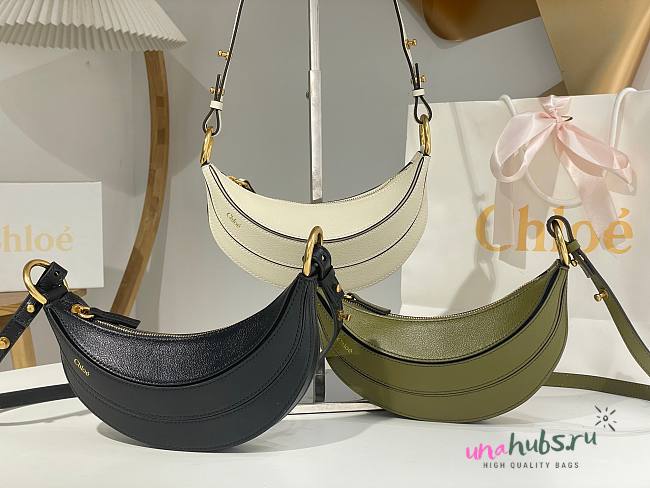 Chloe Banana Cross Body Bag 22cm - 1
