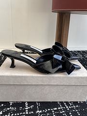 Jimmy Choo Staz 70 Leather Slingback Pumps - 2