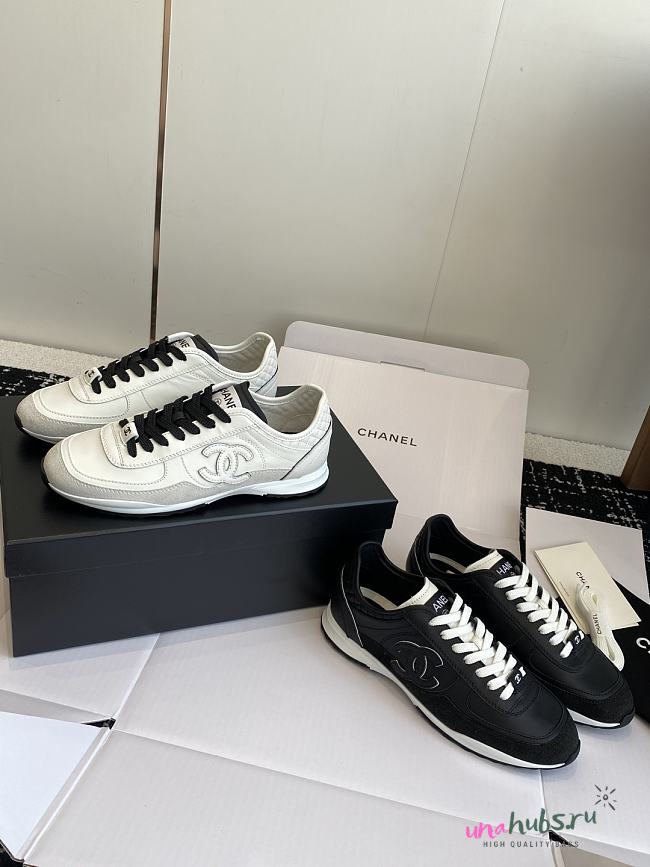 Chanel Trainers - Calfskin & suede calfskin - 1