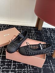 Miu Miu Sand Satin Platform Sandals - 2