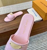 Louis Vuitton Lily Flat Mule in Light Pink - 5