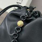 Loewe Large Flamenco purse in nappa lambskin leather all black - 41x26x9cm - 2