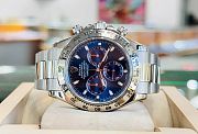 Rolex Cosmograph Daytona White Gold Blue Dial Oyster Bracelet Bezel 40mm - 3