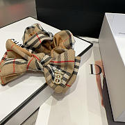Burberry Classic Plaid Tie Hair - 2