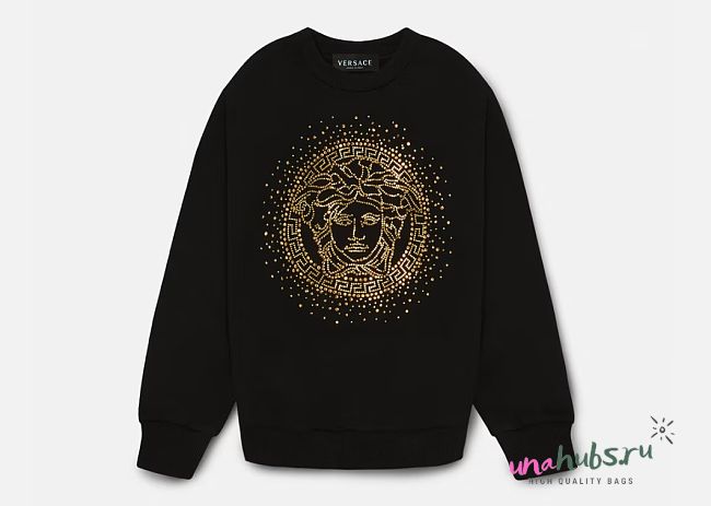 Versace Crystal Medusa Sweatshirt - 1