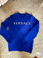 Versace Blue Hoodie - 1