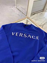 Versace Blue Hoodie - 5