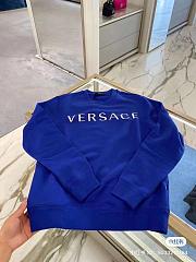 Versace Blue Hoodie - 4