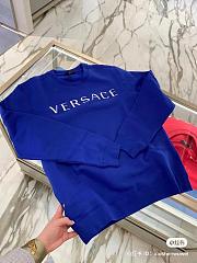 Versace Blue Hoodie - 2