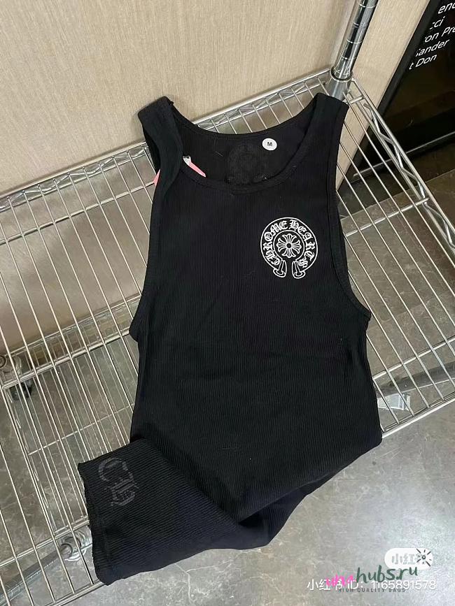 Chrome Hearts Horseshoe Tank Top  - 1