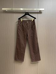 Louis Vuitton Brown Monogram Denim Set - 2