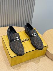 Fendi O'Lock loafers Fabric Brown - 1