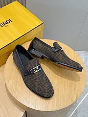 Fendi O'Lock loafers Fabric Brown - 2