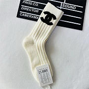 Chanel Socks 1 set (3 pairs) - 2