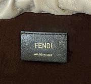 Fendi Mamma Baguette Medium Dove Grey - 26.5x18x8.5cm - 3