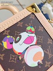 Louis Vuitton x Murakami Mini Square Trunk 17 x 17 x 8 cm - 5