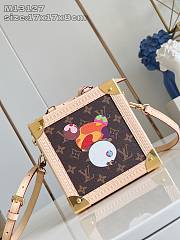 Louis Vuitton x Murakami Mini Square Trunk 17 x 17 x 8 cm - 4