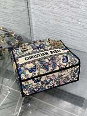 Dior Medium Lady D-Lite Bag Multicolor Embroidery - 3