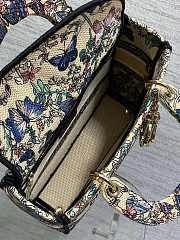 Dior Medium Lady D-Lite Bag Multicolor Embroidery - 2