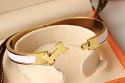 Hermes Clic Clac H Bracelet Gold Multicolor - 4